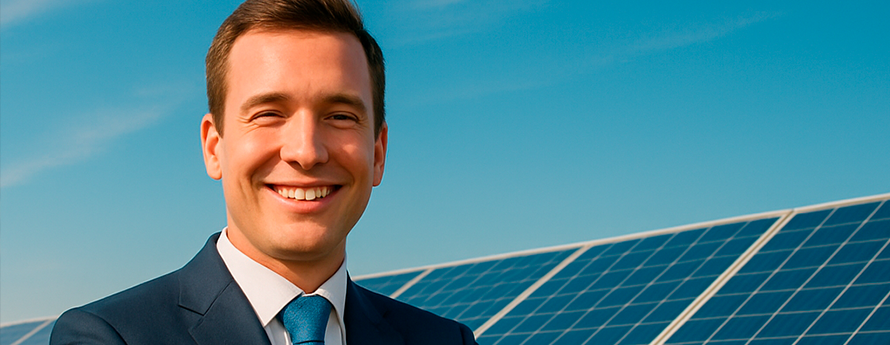 Banner Desktop: Energia solar para o seu negócio: Aumente seus lucros e sustentabilidade